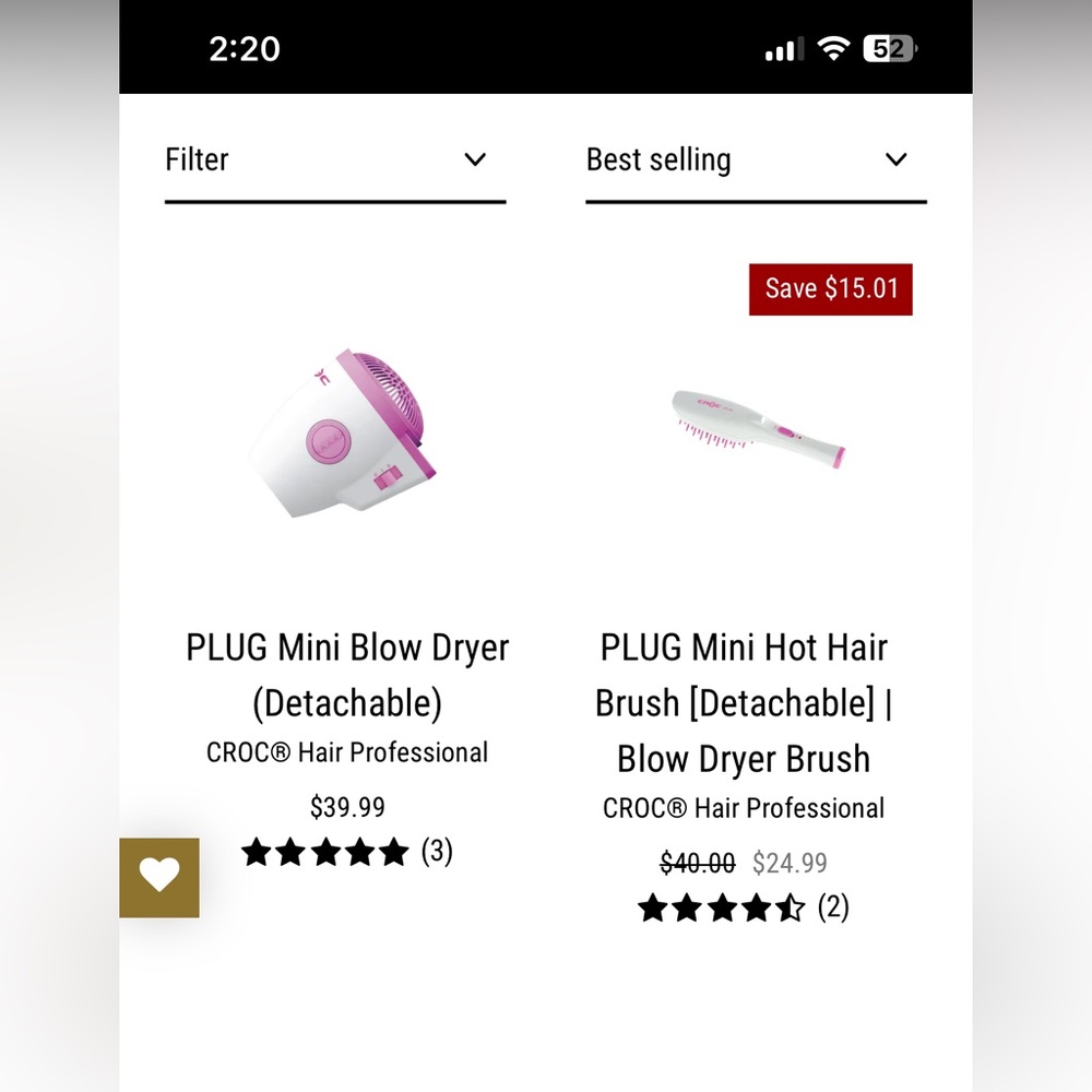 Croc tools travel set